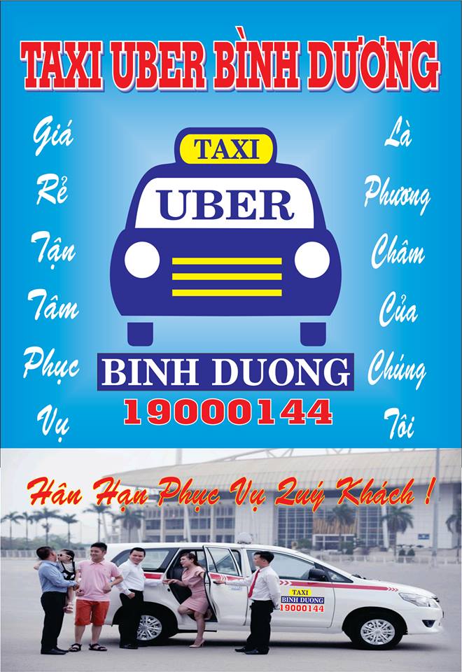 taxi uber binh dương